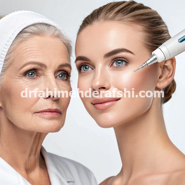 دکتر فهیمه درفشی خدمات اندولیفت برای رفع چروک در تهران جنت آباد