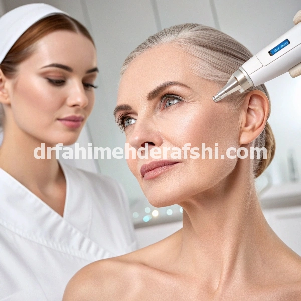 دکتر فهیمه درفشی خدمات اندولیفت برای رفع چروک در تهران کوهسار