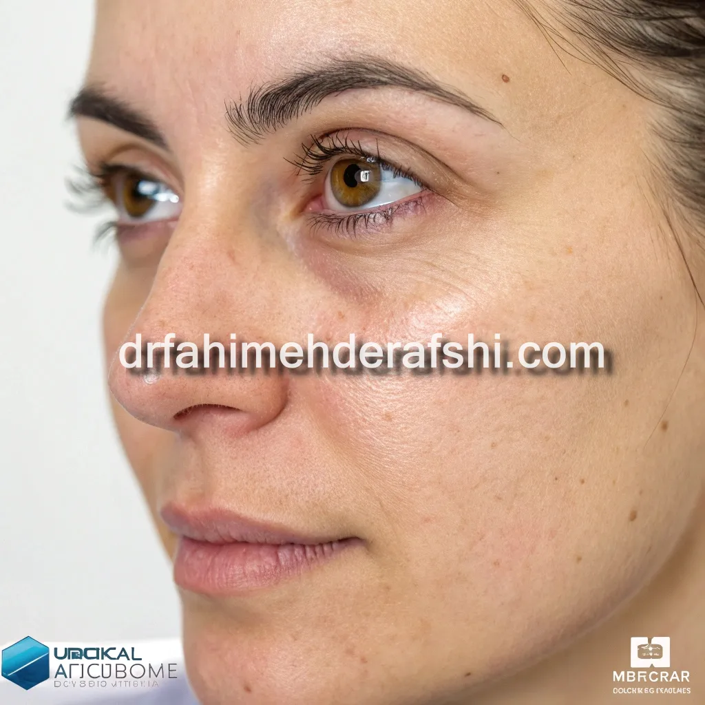 عکس دکتر فهیمه درفشی خدمات اندولیفت زیر چشم بدون عوارض جراحی در تهران اختیاریه