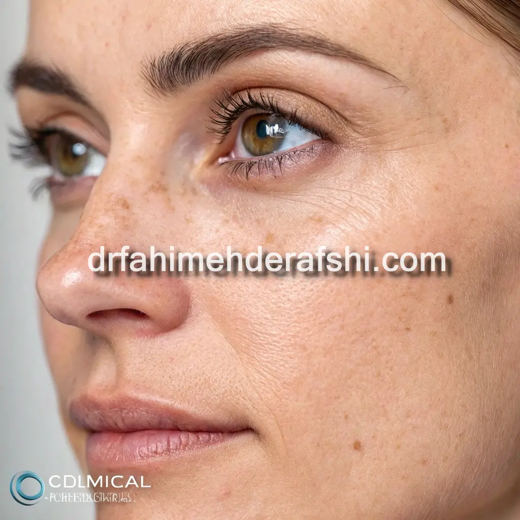 عکس دکتر فهیمه درفشی خدمات اندولیفت زیر چشم بدون عوارض جراحی در تهران هروی
